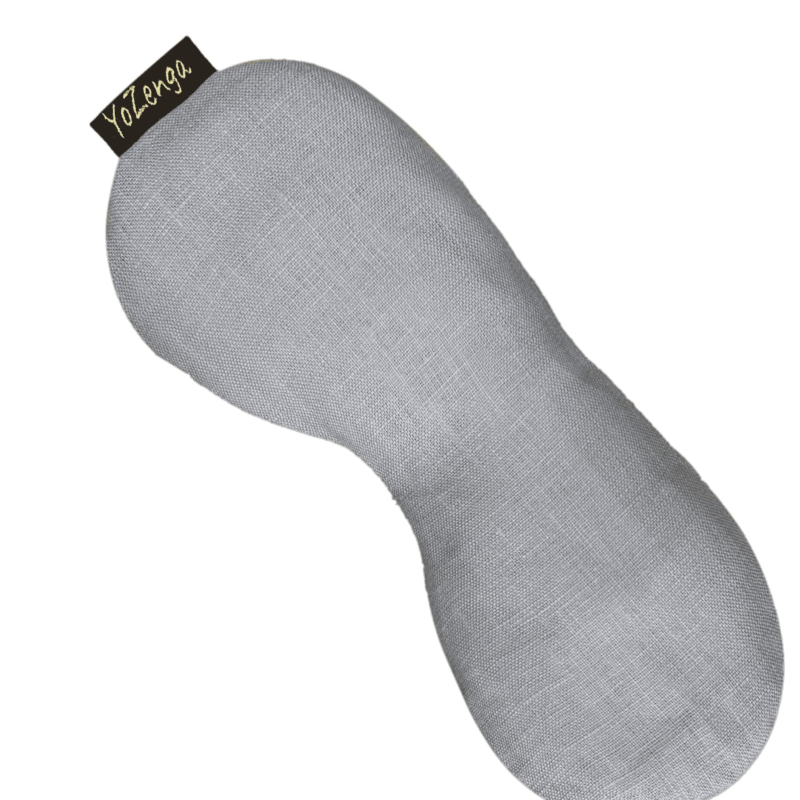 Stone Grey voorgevormd oogkussen met Lijnzaad & Lavendel vulling